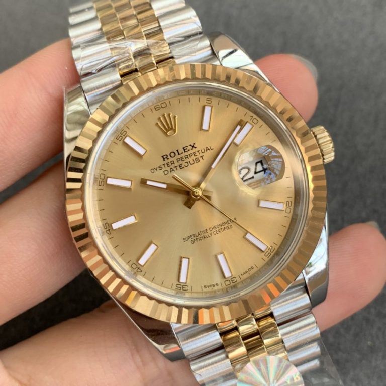 rolex datejust 41mm gold