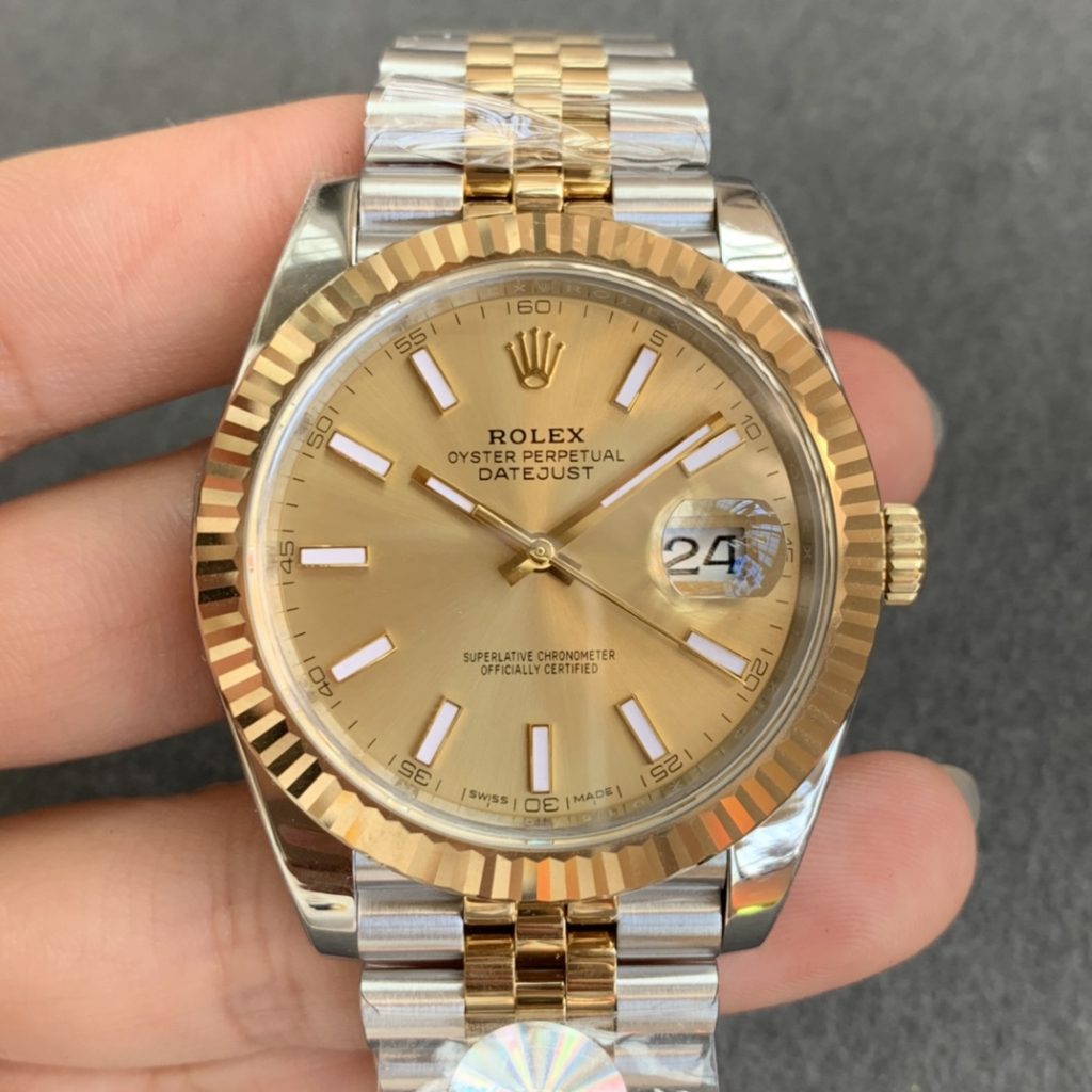 41mm Replica Golden Rolex Datejust Watches