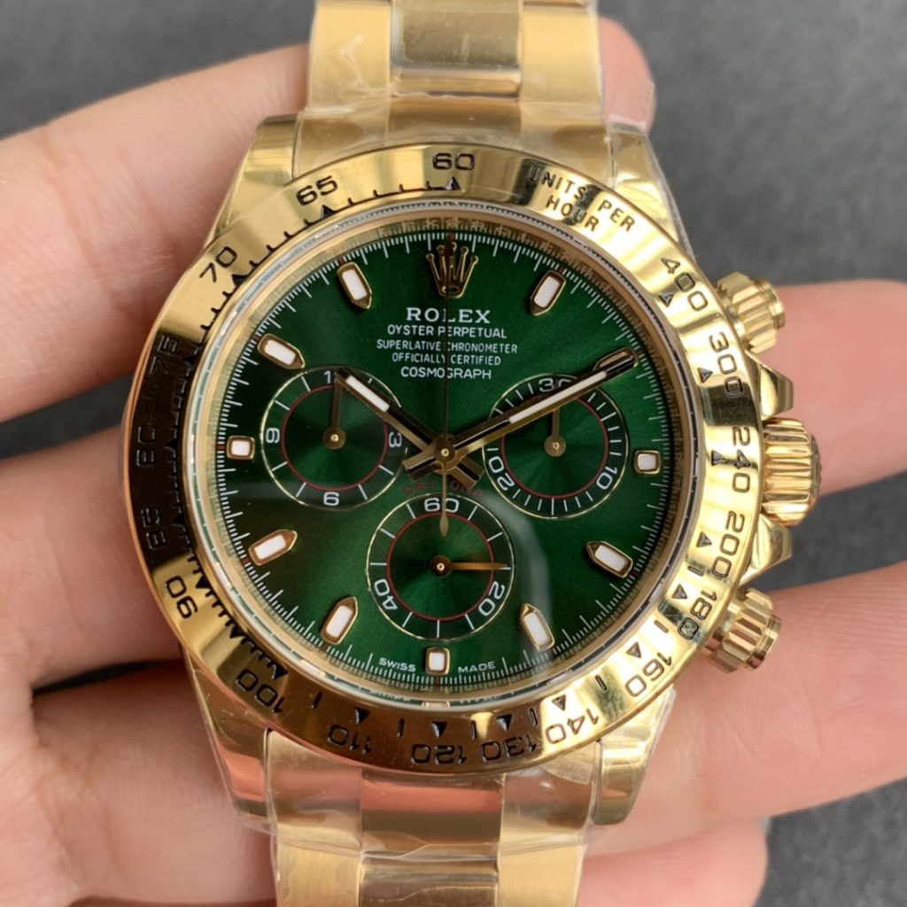 劳力士（rolex）Daytona黄金绿色